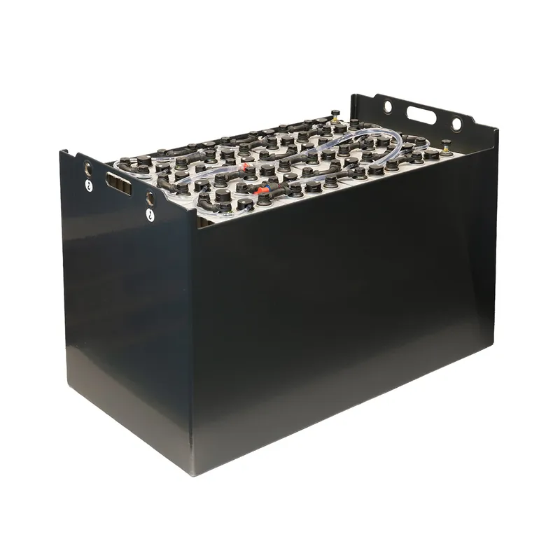 Q-Batteries 48V Gabelstaplerbatterie 4 PzS 500 Ah (980 * 519 * 650mm L/B/H) Trog 40497900 inkl. Aquamatik Versand Am Gleichen Tag
