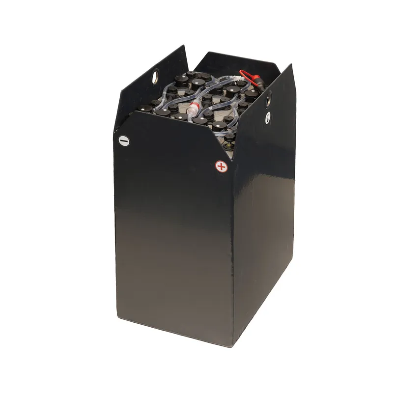 Q-Batteries 24V Gabelstaplerbatterie 2 PzS 210 Ah (405 * 292 * 598mm L/B/H) Trog 57074062 inkl. Aquamatik Neue Ware