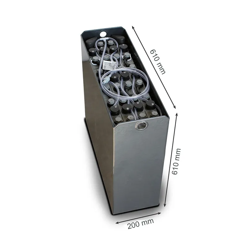 Q-Batteries 24V Staplerbatterie 2 PzS 230 Ah (610 x 200 x 610mm L/B/H) Trog 57004149 Sale