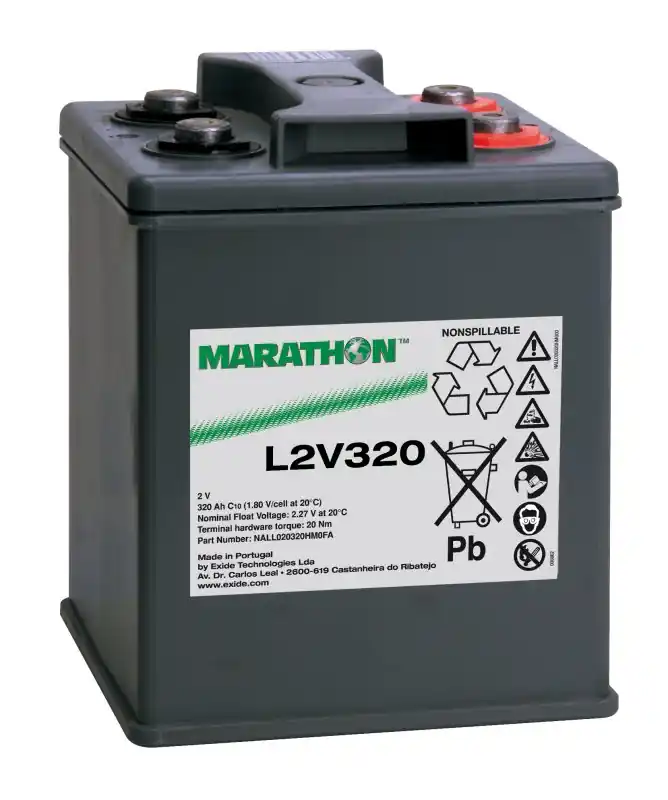 Sichere Zahlung Exide Marathon L2V320 2V 320Ah AGM Blei Akku VRLA