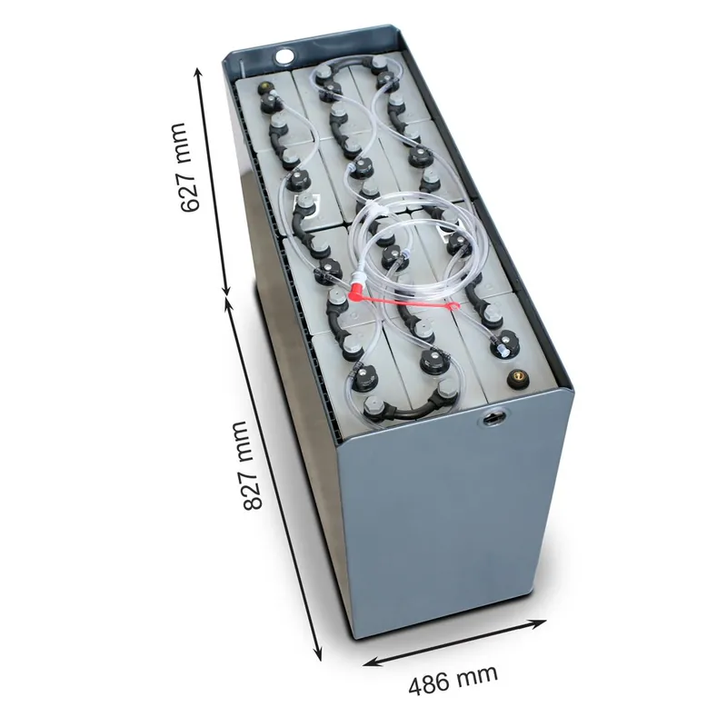 Q-Batteries 24V Gabelstaplerbatterie 5 PzS 625 Ah DIN A (827 * 486 * 627mm L/B/H) Trog 57014037 inkl. Aquamatik, ACHTUNG Mindestbatteriegewicht beachten! ähnlich DIN A Neuheit