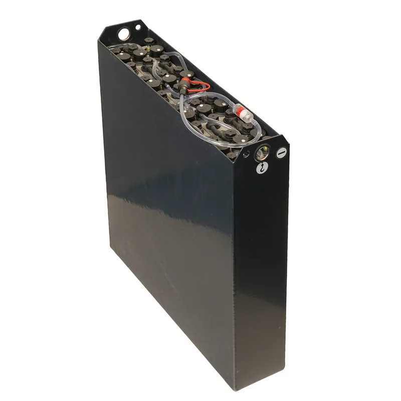 Neue Ware Q-Batteries 24V Gabelstaplerbatterie 2 PzB 200 Ah (660 x 146 x 682mm L/B/H) Trog 57034113 inkl. Aquamatik