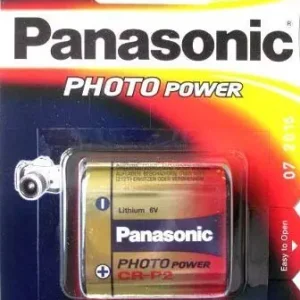 Panasonic CR-P2 6V Photo Power Primär Lithium Batterie CR-P2 (1er Blister) Schneller Versand