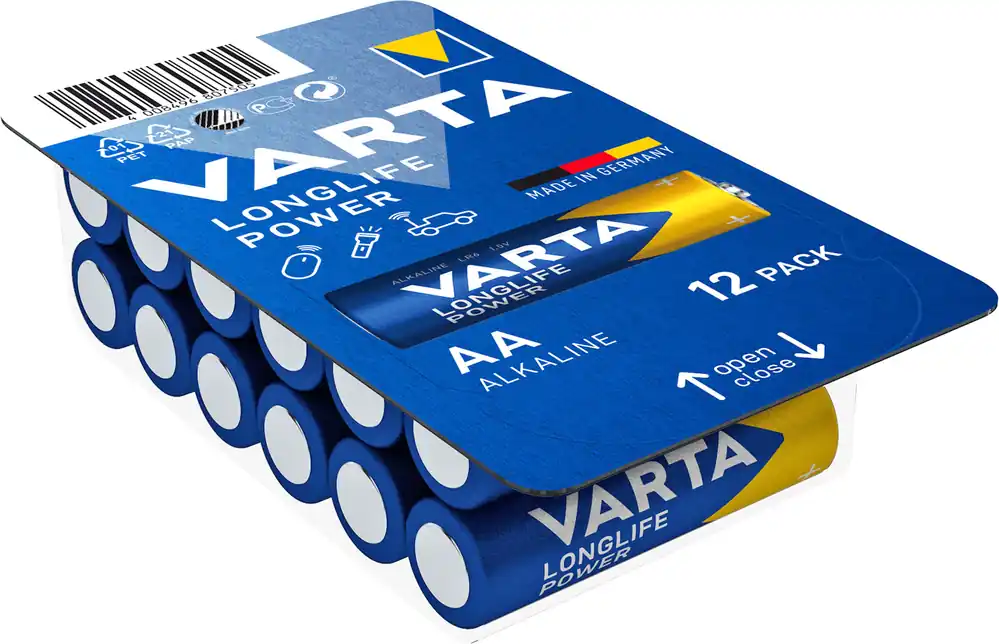 Varta Mignon AALonglife Power Batterie 4906 LR6 Big Box (12er) Preiswert