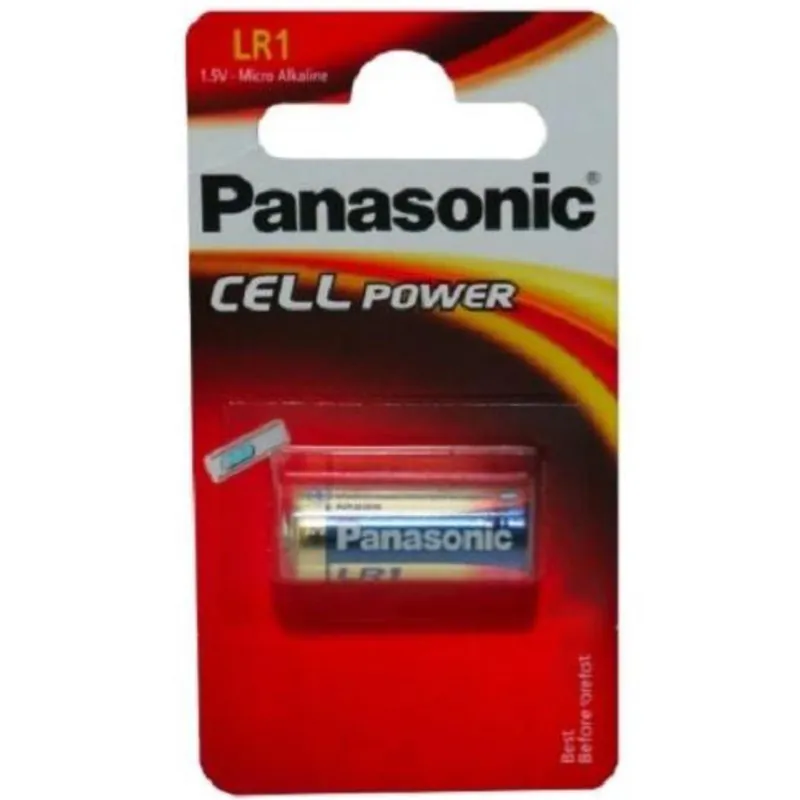 Versand Am Gleichen Tag Panasonic Lady LR1 N 1,5 Volt Cell Power Alkaline Batterie (1er Blister)