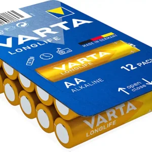 Bestpreis Varta Mignon AA Longlife Batterie 4906 LR6 Big Box (12er)