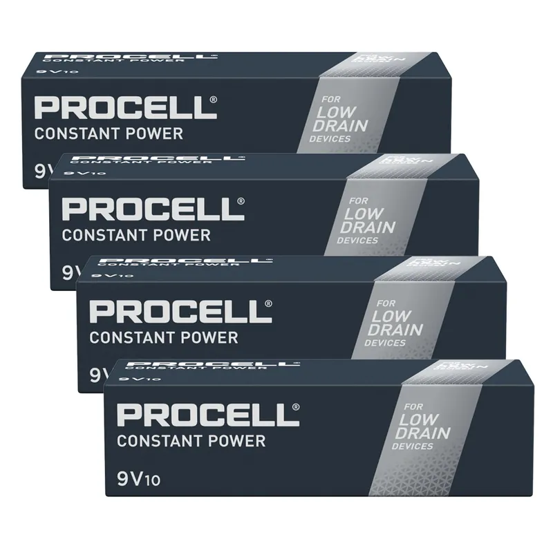 Duracell Procell Constant Alkaline 6LR61 9V Block MN 1604 9V 40 Stk. (Box) Online Kaufen