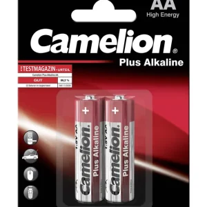 Camelion PLUS LR06 Mignon AA Alkaline Batterie (2er Blister) Geprüft