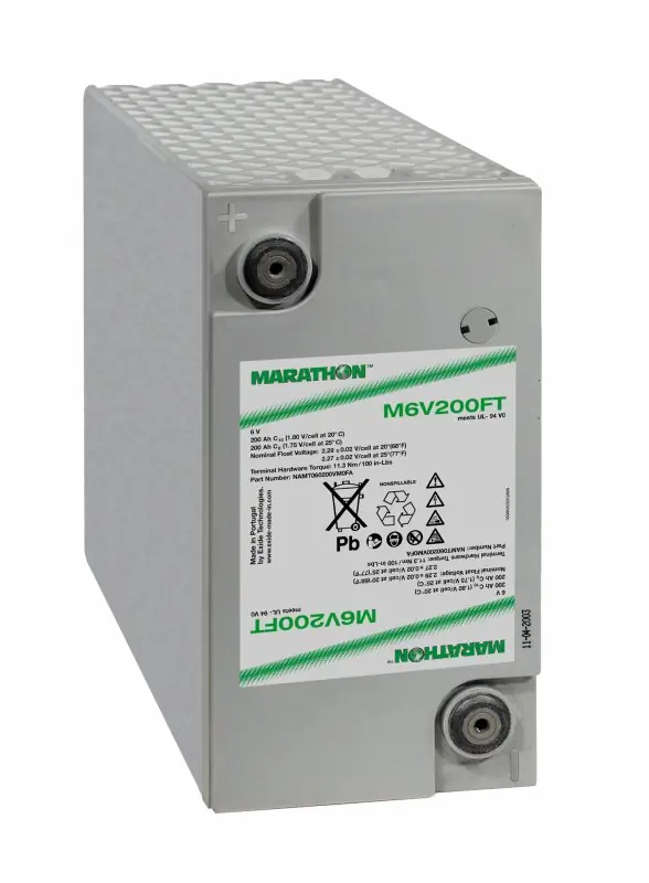 Schnäppchen Exide Marathon M6V200FT 6V 200Ah Frontterminal AGM Blei-Vlies Akku VRLA