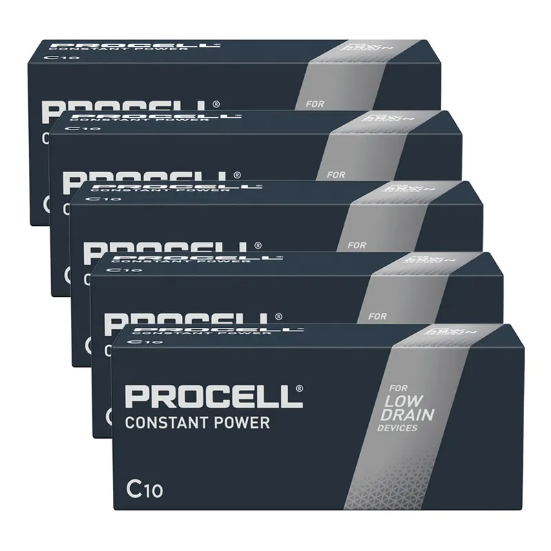 Duracell Procell Constant Alkaline LR14 Baby C Batterie MN 1400 1,5V 50 Stk. (Box) Bestseller