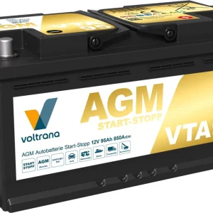 Voltrana AGM Autobatterie Start-Stopp 95Ah 12V 850A VTA95 H8/LN5/L5 Wochenendangebot