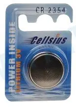 Solange Der Vorrat Reicht Cellsius CR2354 3V Lithium Knopfzelle (1er Blister)