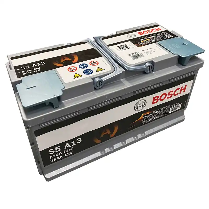 Bosch S5 A13 Autobatterie AGM Start-Stop 12V 95Ah 850A Beliebt
