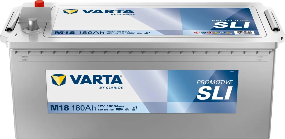 VARTA M18 ProMotive Super Heavy Duty 180Ah 1000A LKW Batterie 680 108 100 Top-Preis