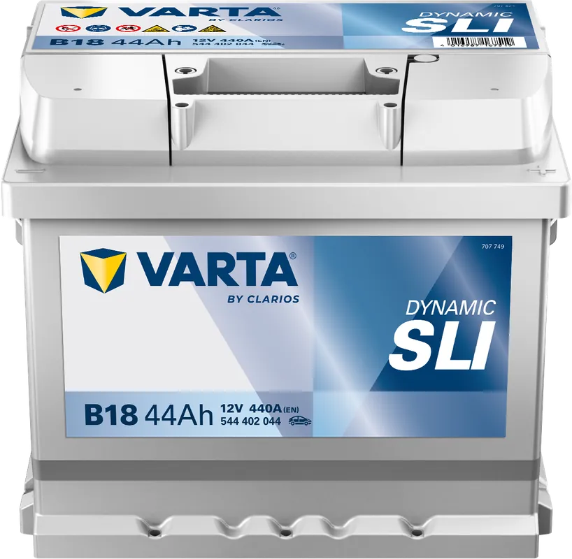 VARTA B18 Blue Dynamic 44Ah 440A Autobatterie 544 402 044 Jetzt Bestellen
