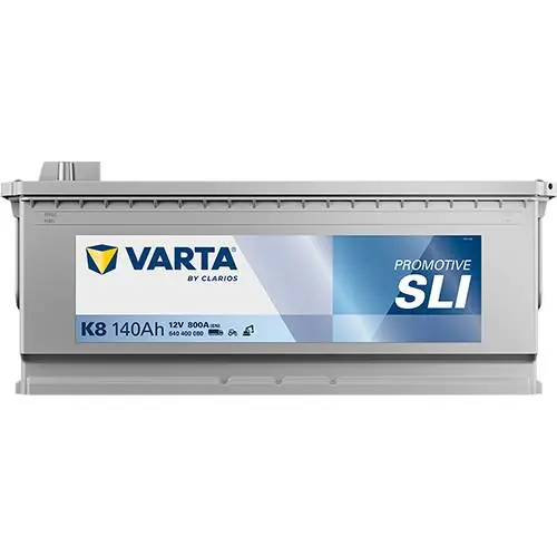 Geprüft VARTA K8 ProMotive Super Heavy Duty 140Ah 800A LKW Batterie 640 400 080