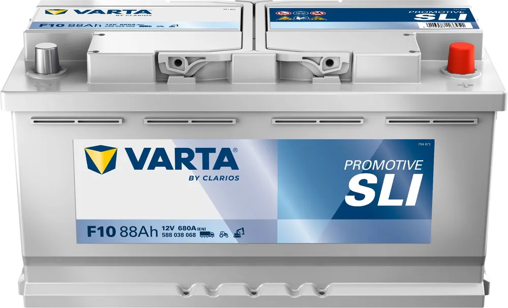 VARTA F10 ProMotive Heavy Duty 88Ah 680A LKW Batterie 588 038 068 Nur Heute