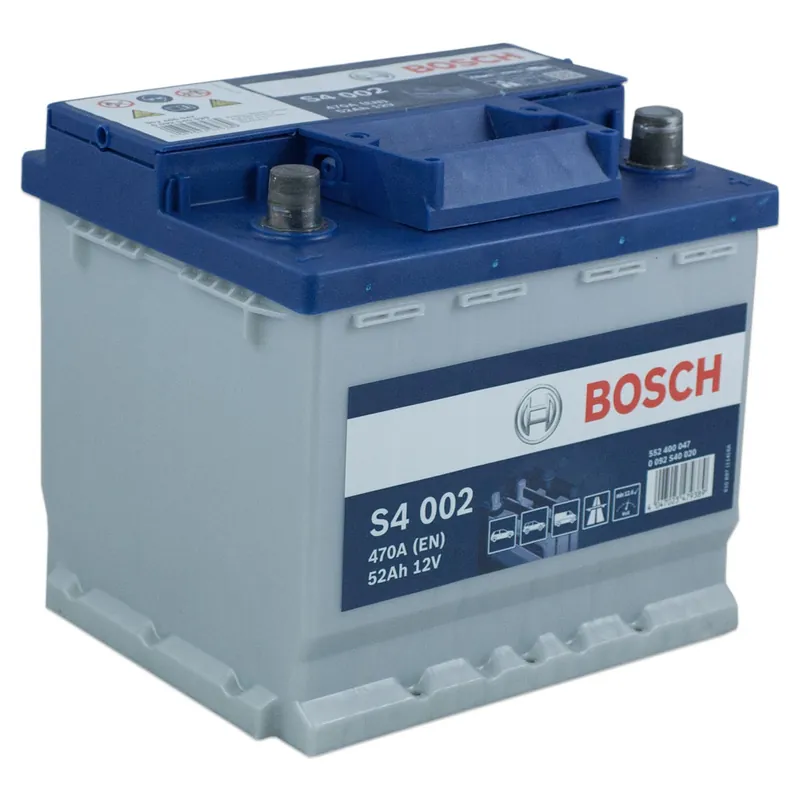 Versand Am Gleichen Tag Bosch S4 002 Autobatterie 12V 52Ah 470A