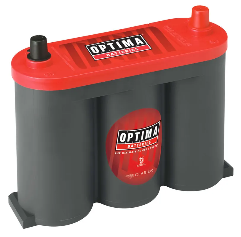 Schnäppchen Optima Red Top RT S - 2.1, 6V 50Ah, AGM Starterbatterie, Spiralcell Technologie