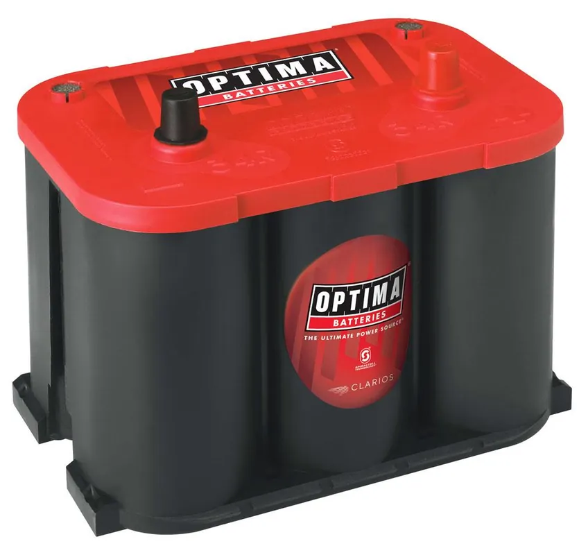 Versand Am Gleichen Tag Optima Red Top RT R - 4.2, 12V 50Ah, AGM Starterbatterie, Spiralcell Technologie