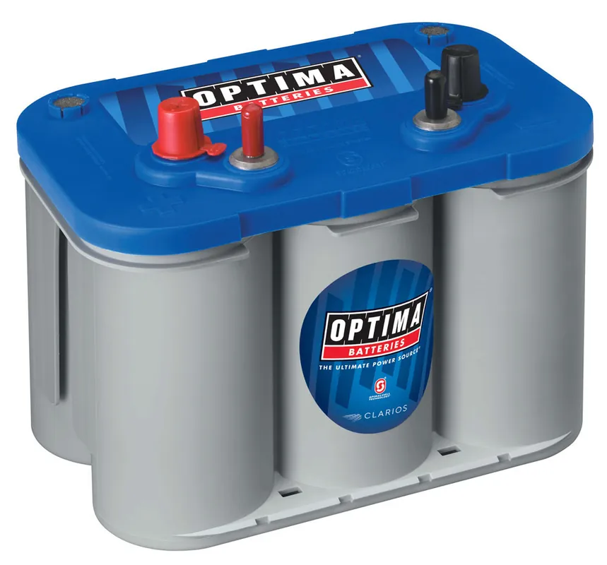 Optima Blue Top BT DC - 4.2, 12V 55Ah, AGM Zyklenfest, Spiralcell Technologie Preis Gesenkt