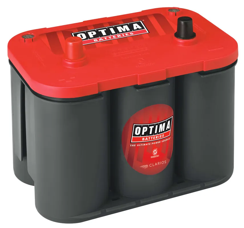 Kracherpreis Optima Red Top RT C - 4.2, 12V 50Ah, AGM Starterbatterie, Spiralcell Technologie