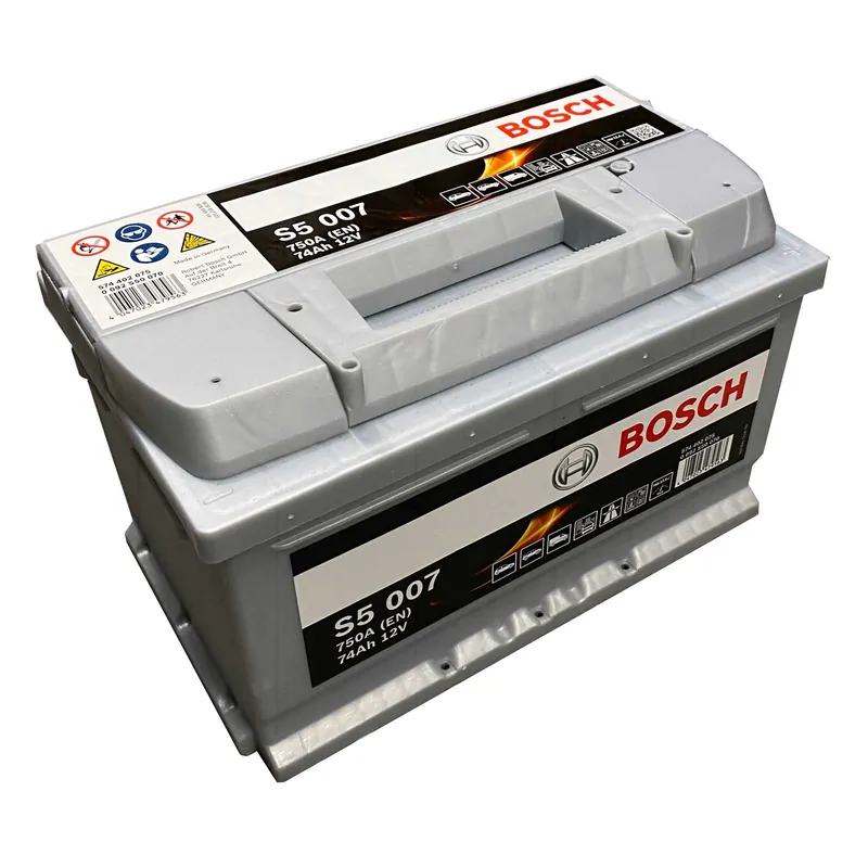 Finale Aktion Bosch S5 007 Autobatterie 12V 74Ah 750A