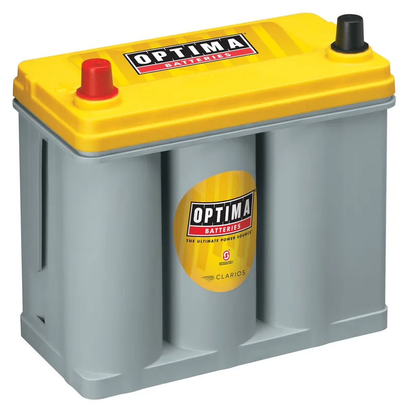 Optima Yellow Top YT S - 2.7, 12V 38Ah, AGM Zyklenfest, Spiralcell Technologie Meistverkauft