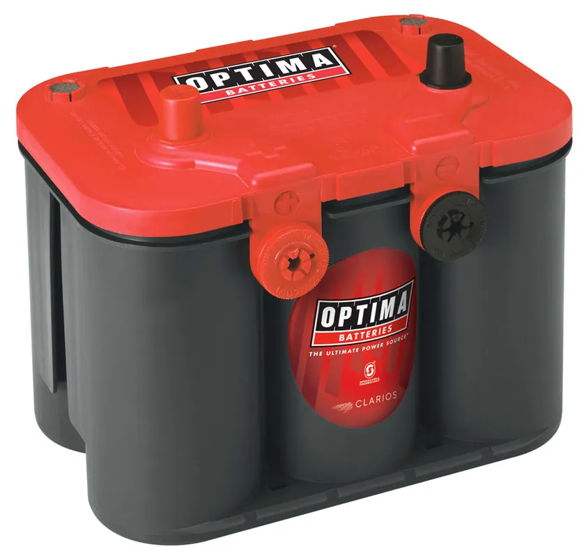 Optima Red Top RT U - 4.2, 12V 50Ah, AGM Starterbatterie, Spiralcell Technologie Preiswert