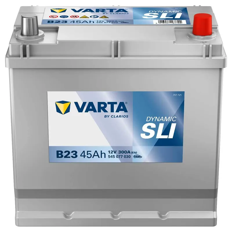 VARTA B23 Black Dynamic 45Ah 300A Autobatterie 545 077 030 Neu Im Sortiment