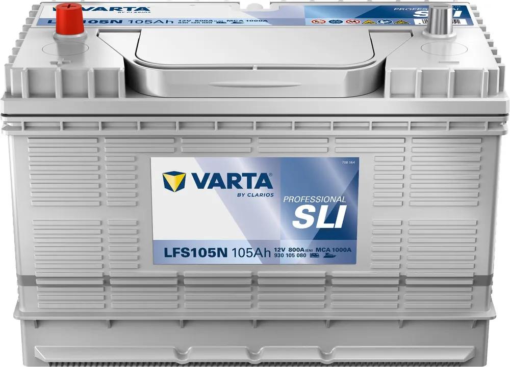 Varta LFS105N Professional Dual Purpose 12V 105Ah 800A 820 054 080 B91 2 Sonderaktion