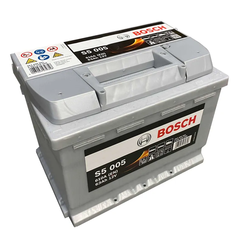 Bosch S5 005 Autobatterie 12V 63Ah 600A Rabatt