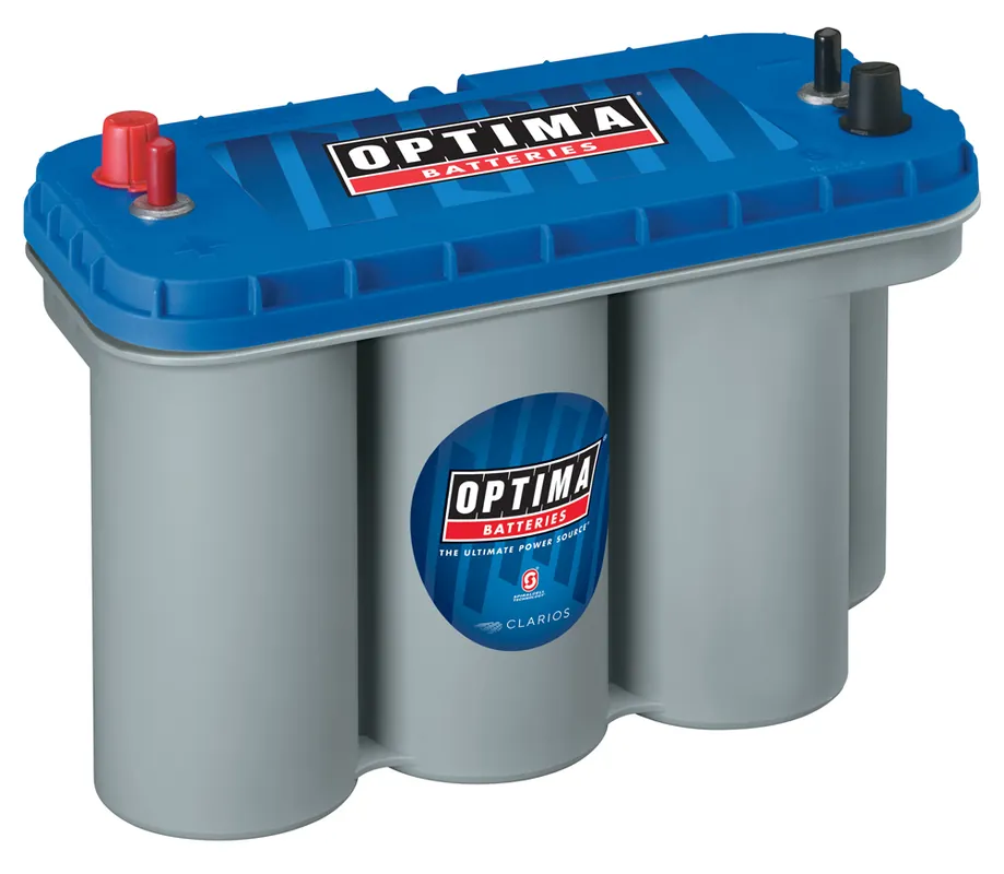 Solange Der Vorrat Reicht Optima Blue Top BT DC - 5.5, 12V 75Ah, AGM Zyklenfest, Spiralcell Technologie