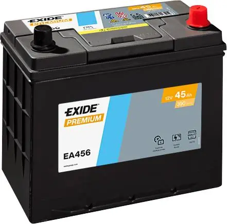 Exide EA456 Premium Carbon Boost 45Ah 390A Autobatterie Kracherpreis