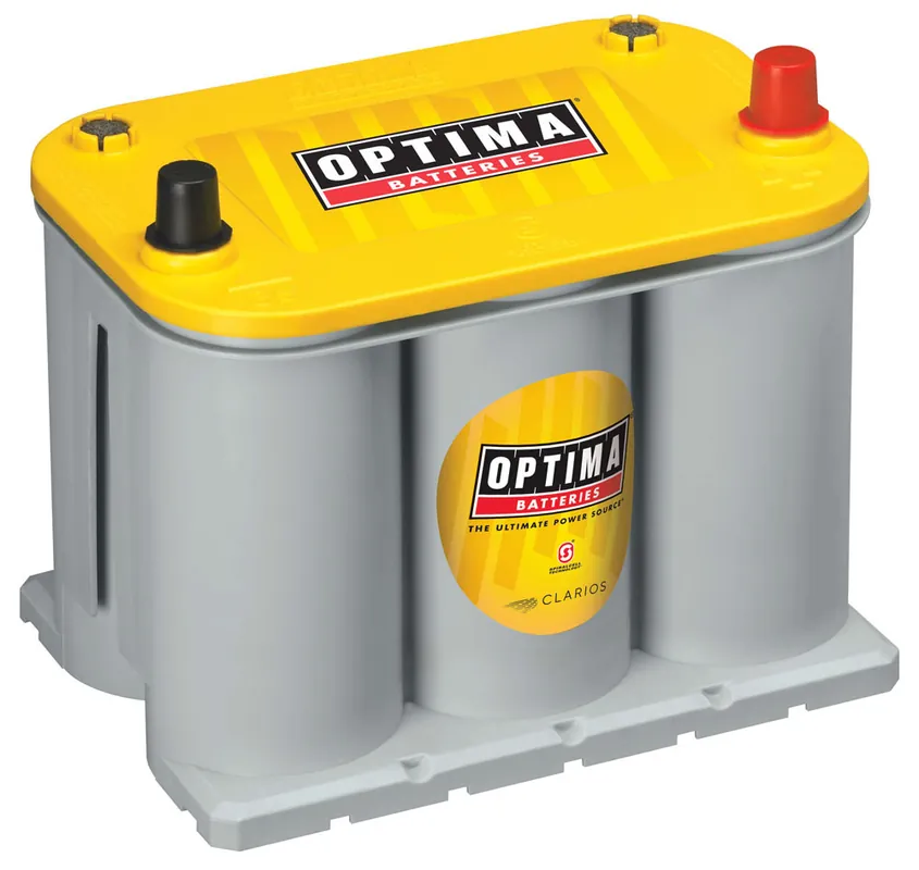 Optima Yellow Top YT R - 3.7, 12V 48Ah, AGM Zyklenfest, Spiralcell Technologie Knallerangebot