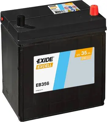 Exide EB356 Excell 12V 35Ah 240A Autobatterie Versand Am Gleichen Tag