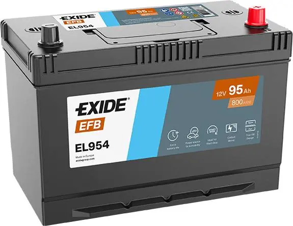 Billig Exide EL954 Start-Stop EFB 12V 95Ah 800A Autobatterie