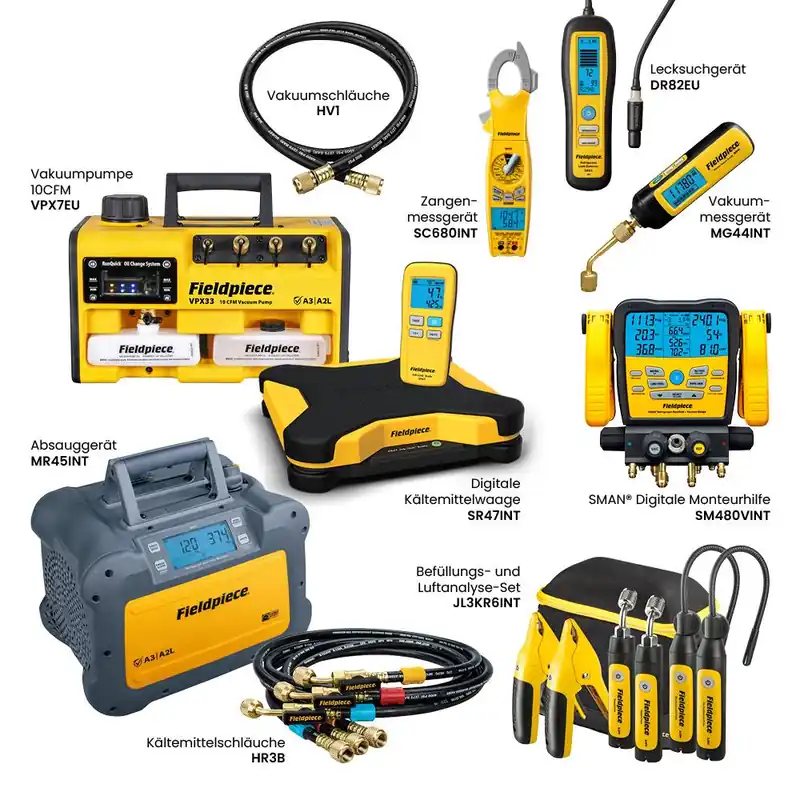 Garantierte Lieferung Fieldpiece Starterpaket Large