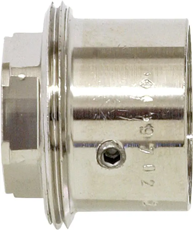 Begrenztes Angebot 1 Adapter Metall für Ista M 32 x 1 Ventil Heizkörperthermostate, Gewinde M30 x 1,5