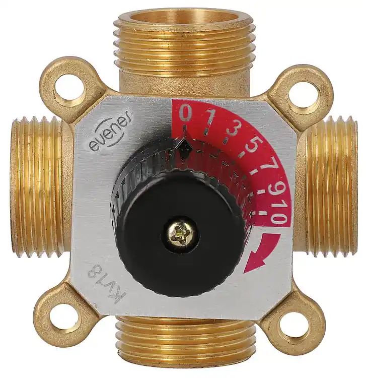 4-Wege Mischer Easyflow, Typ 4A DN20 (3/4") AG, Kvs 2,8 Knallerangebot