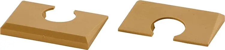 Abdeckrosette 12mm Buche f.SL Highlight