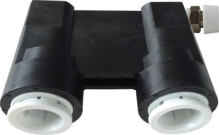 Heißes Angebot Abdrück-Brücke m.Entlüftungsv. Stichm.50mm,15mm,CU,C-/Edelstahl, u.Kunststoffroh