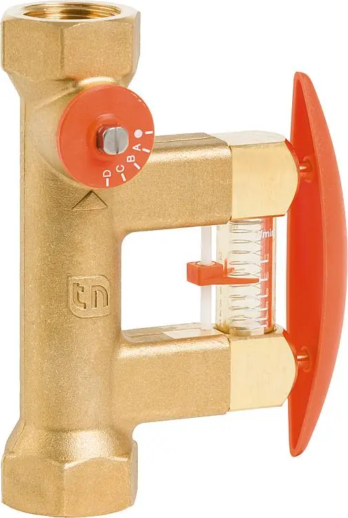 Wochenendangebot Abgleichventil Tacosetter Bypass 100, DN 15 (1/2") IG 2-8l/min, Kvs 1,95
