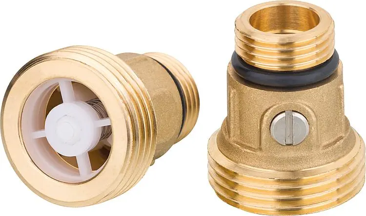 Ausverkauf Absperr-Set mit Rückschlagventil für DN15 Zirkulationspumpen DN15 (1/2") AGx DN2