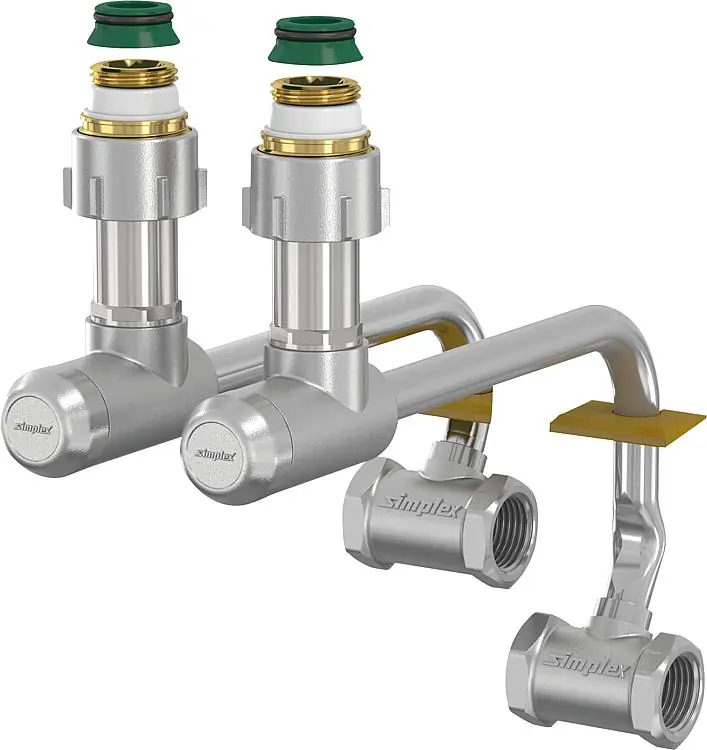 Anschlussgarnitur VK31 DN20(3/4")IG x DN15(1/2")IG Jetzt Kaufen