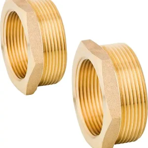 Anschlussstück mit Innengewinde flachdichtend 1 1/2" passend für Verteileranschluss 2" Wochenendangebot