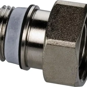 Anschlussverschraubung mit Eurokonus, DN10 3/8" AG x 5/8" ÜWM Eurokonus, vernick Günstig
