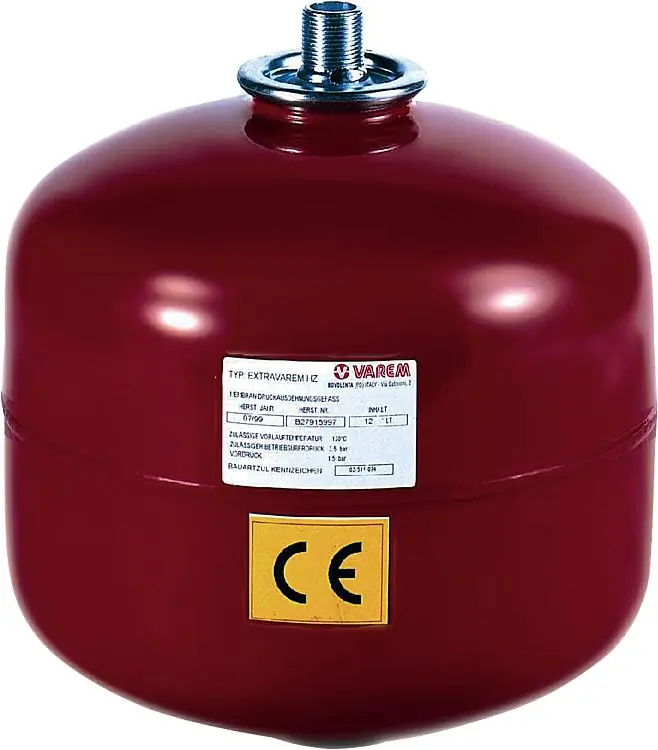 Heißes Angebot Ausdehnungsgefäß 12 Ltr. Extravarem LR 12l mit Flansch