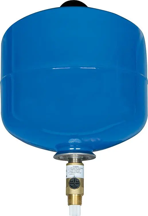 Neue Ware Ausdehnungsgefäß Trinkwasser Extravarem 12 Ltr. mit Absperrventil, DVGW geprüft