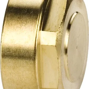 Blindkappe 3/4" bl f.SL/VK, SL/K vernickelt Sonderangebot